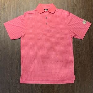 Footjoy Golf Shirt Pink size Mens Small